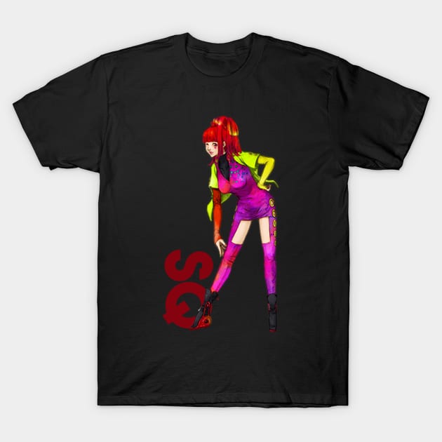 SQ (Gnosia) T-Shirt by hidexmian